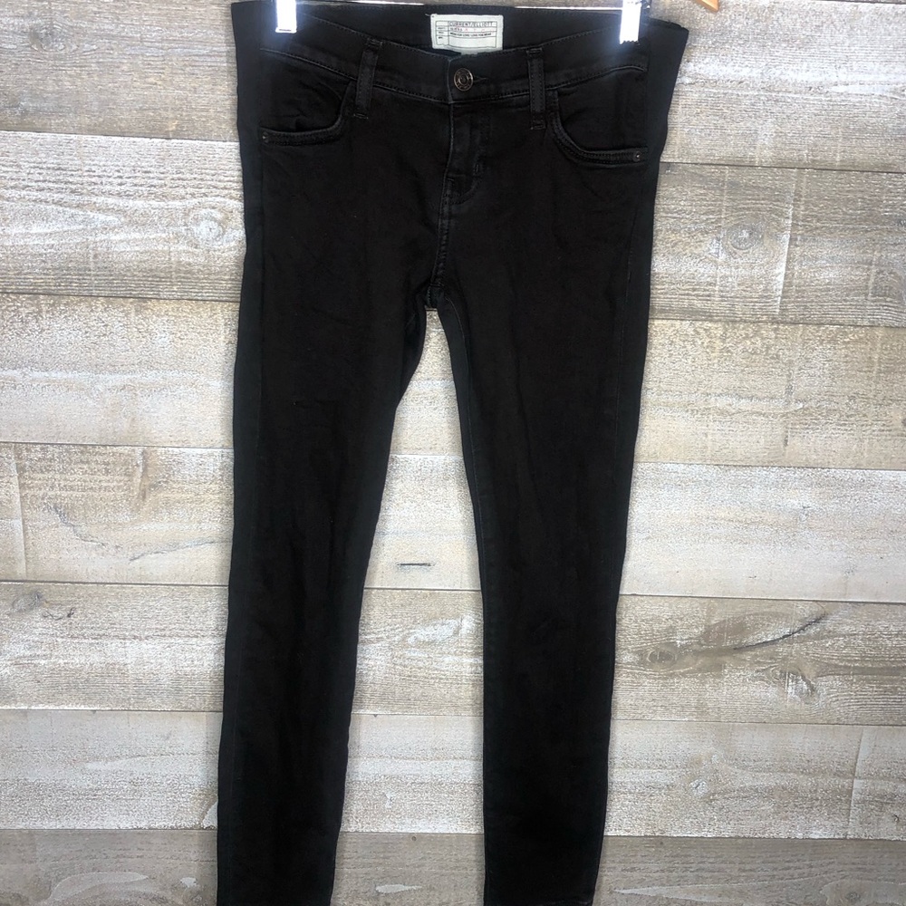 Current/Elliot black skinny jeans size 25